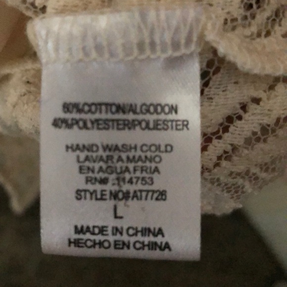 ModCloth New Lace Shirt - Picture 2 of 6